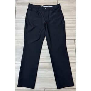 FootJoy Pants‎ Men 36x33 (actual) Black Athletic Fit Golf Performance Chino NWOT